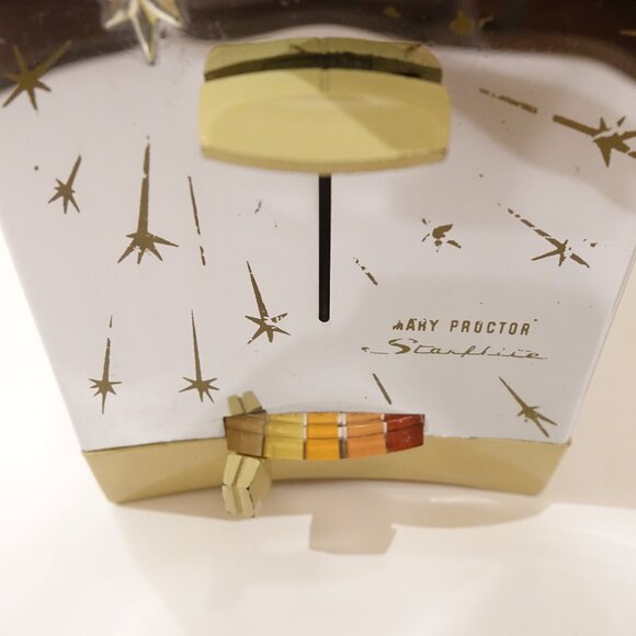 Vintage Atomic Mary Proctor Silex Starflite Mid Century Modern Toaster Working - Picture 4 of 11